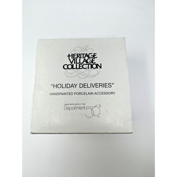 Department 56 North Pole Series "Holiday Deliveries" Santa Bicycle Christmas - Picture 7 of 7